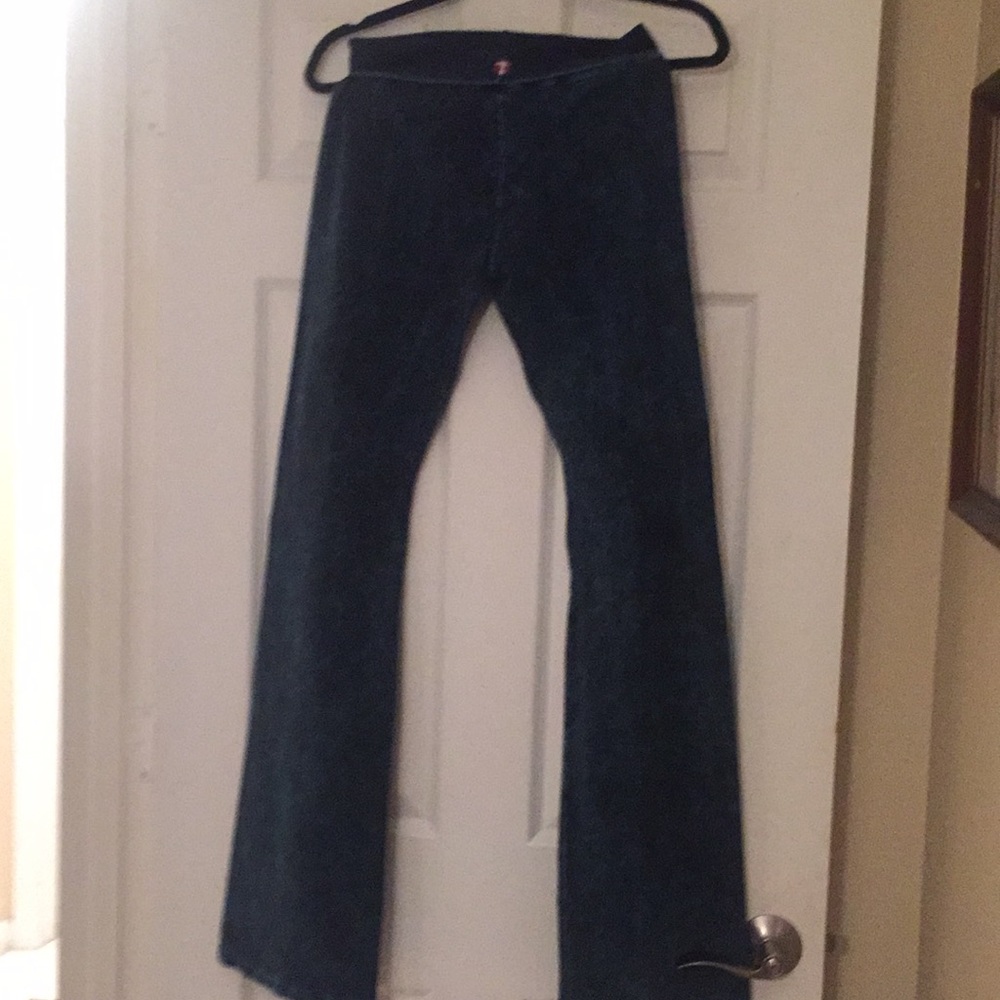 T Party NWOT TAG teal mineral washed yoga pants